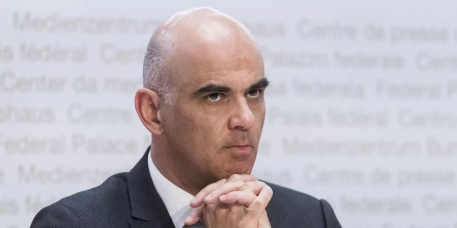 Alain Berset Coronavirus