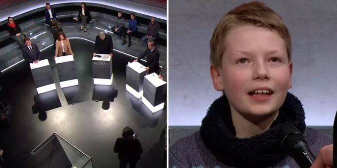 Ohne Publikum - Schulbub erklärt in Geister-«Arena» Corona-Massnahmen