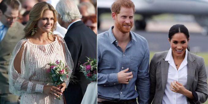 Prinz Harry und Meghan Markle sind weg. Auch Schwedens Prinzessin Madeleine hat keine Lust mehr auf Palast. meghan markle