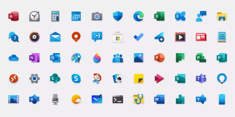 Microsoft Windows 10 Icons