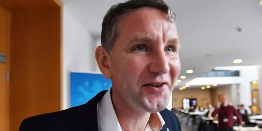Wortführer des völkisch-nationalen «Flügels» der AfD: Björn Höcke. Foto: Martin Schutt/dpa