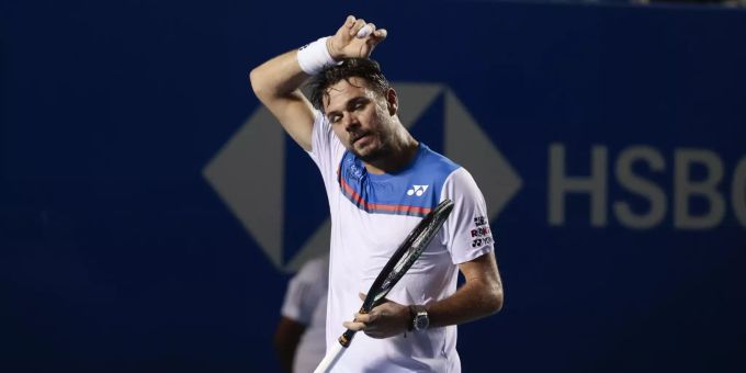 Stan Wawrinka ist gegen Grigor Dimitrov am ATP-Turnier von Acapulco enttäuscht. Stan Wawrinka