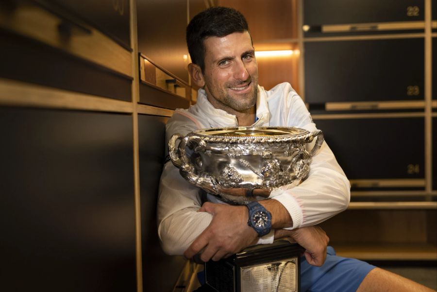 Damit teilt sich Djokovic nun den Grand-Slam-Rekord mit Rafael Nadal.