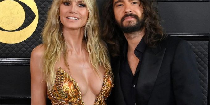 Heidi Klum und Tom Kaulitz bei den Grammy Awards. Heidi Klum und Tom Kaulitz bei den Grammy Awards.