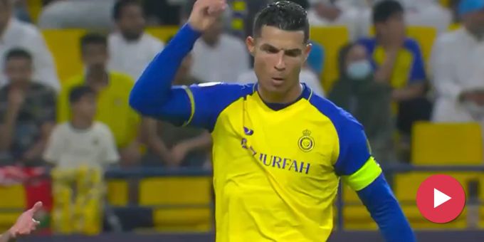 Trotz 3:1-Sieg - So hässig ist Ronaldo nach Frust-Gelb und Auswechslung