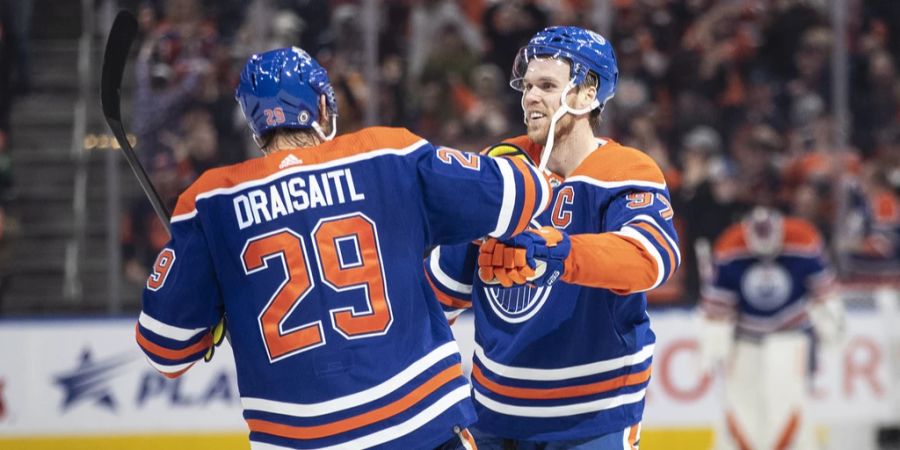 Leon Draisaitl und Connor McDavid