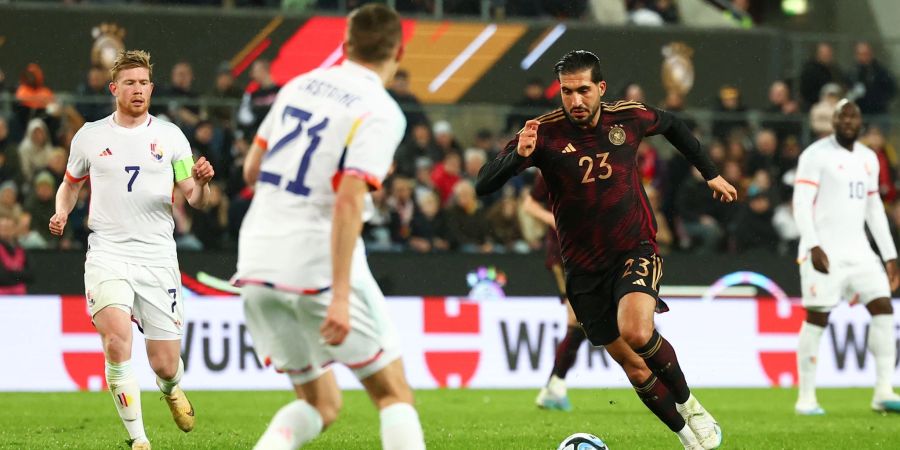 Immerhin: Die DFB-Elf steigert sich anschliessend und kommt doch noch zu einem 2:3.