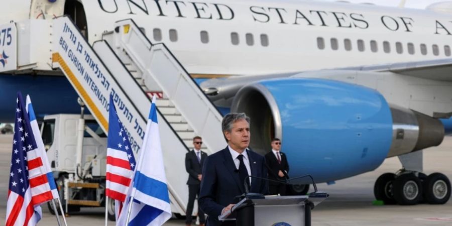 US-Aussenminister Blinken in Israel am Montag