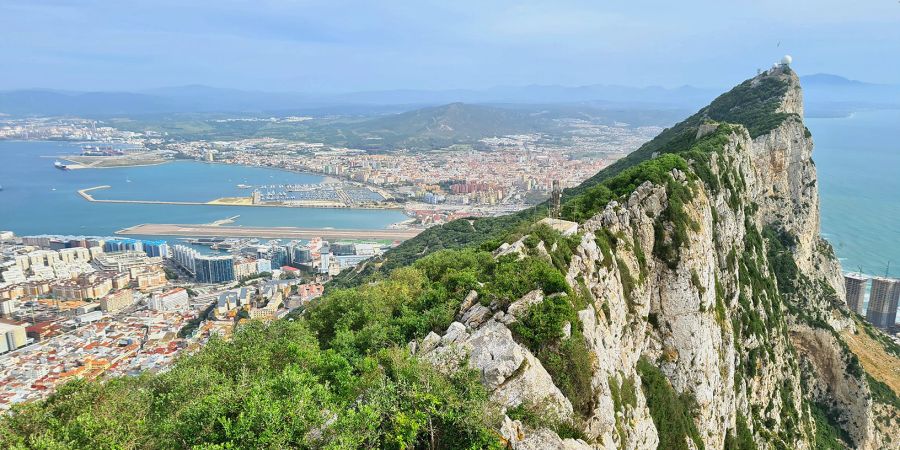 Felsen Gibraltar Rumpf Landzunge