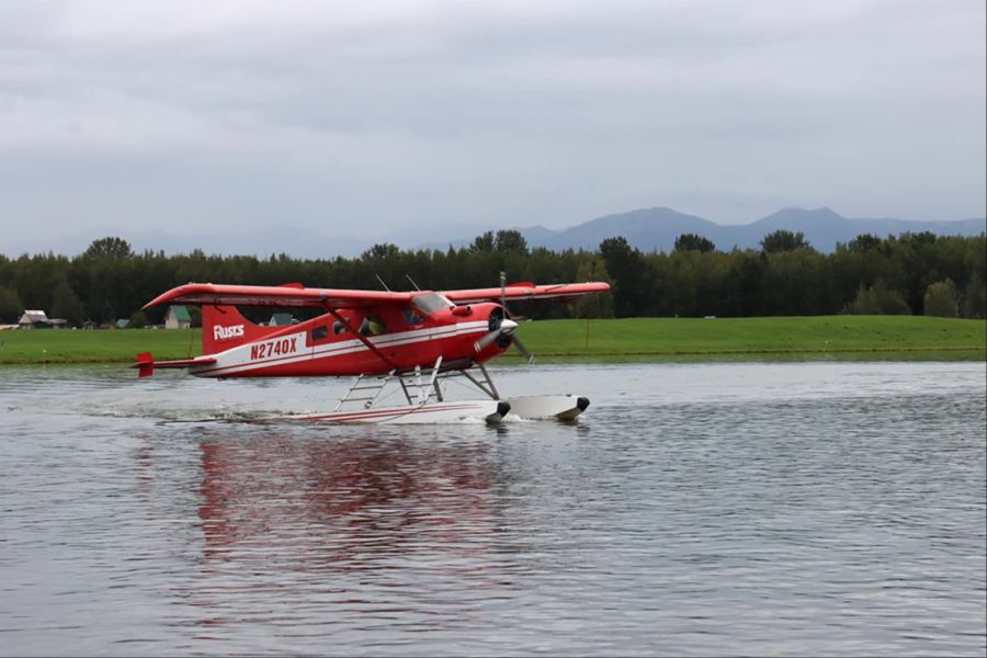 Lake Hood Anchorage Wasserflugzeug