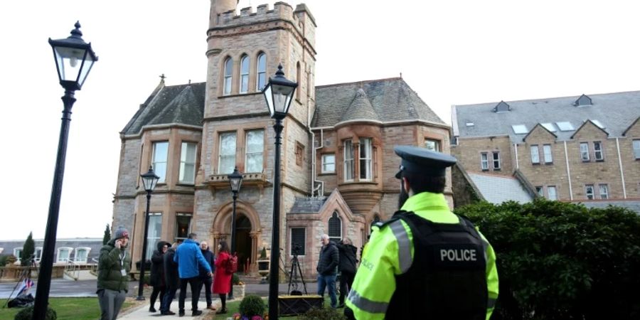 Das Culloden Hotel in der Nähe von Belfast