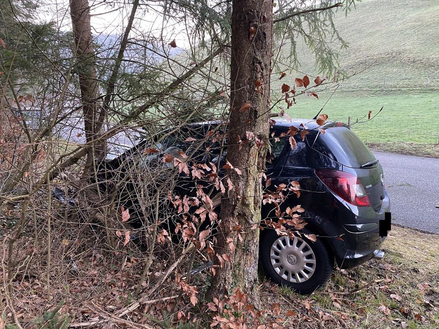 Das Fahrzeug musste abtransportiert werden.