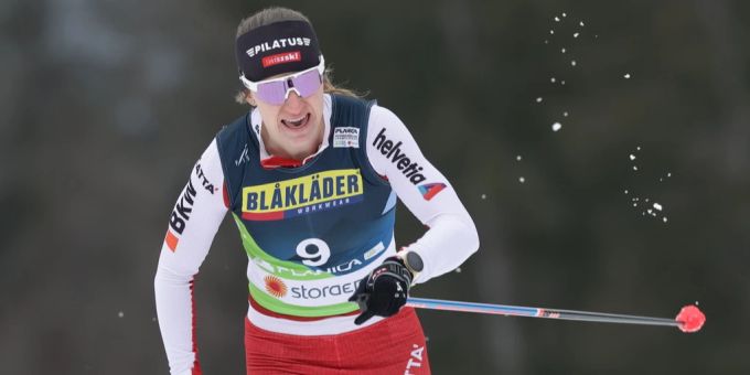 Nadine Fähndrich wird an der Langlauf-WM über 30 Kilometer klassisch 14. Nadine Fändrich