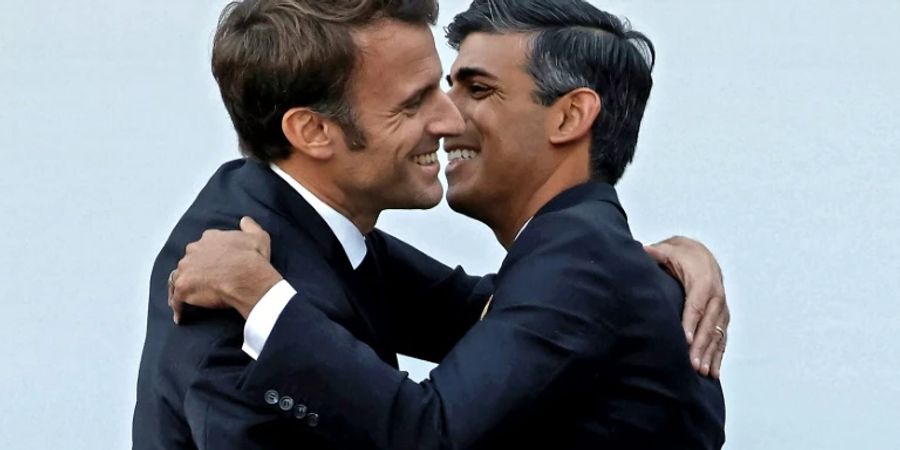 Emmanuel Macron und Rishi Sunak im November in Ägypten