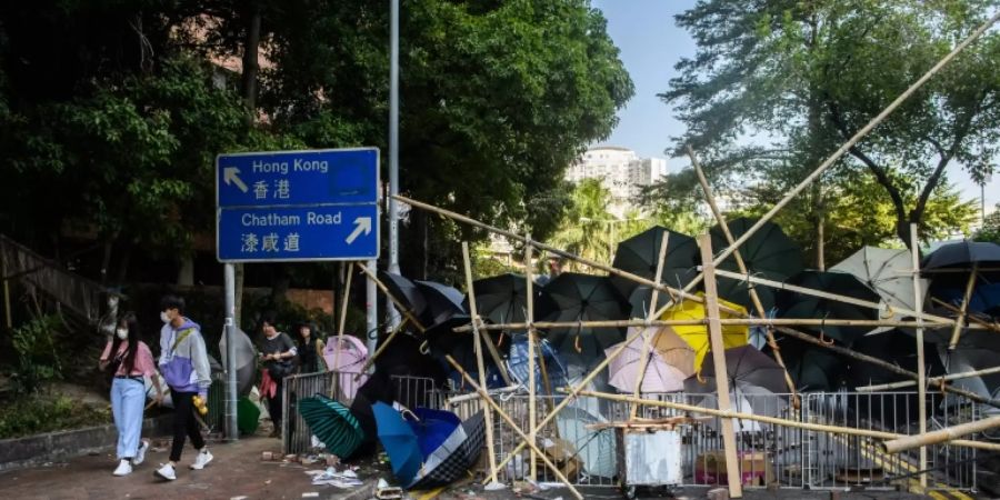 Proteste in Hongkong