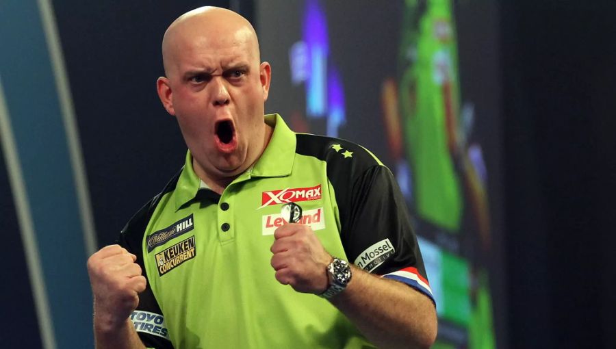 Michael van Gerwen ist der absolute Top-Favorit auf den WM-Titel. Der Glatzkopf aus Holland gewann in dieser Saison fünf der bisherigen elf Major-Turniere.