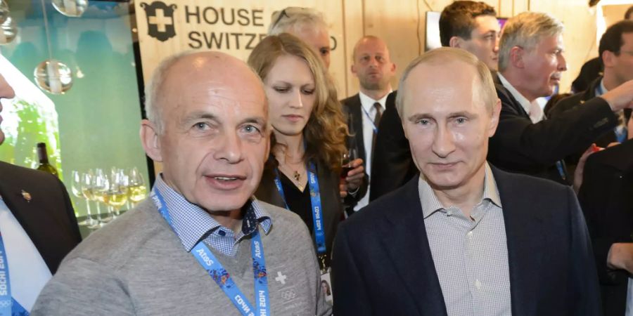 Ueli Maurer Wladimir Putin