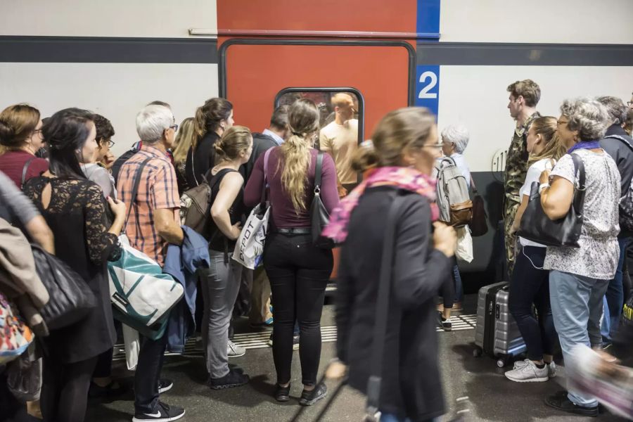 SBB Intercity Aisfälle Bern