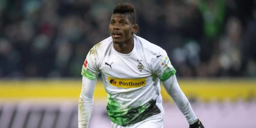 Blühte bei Borussia Mönchengladbach auf: Breel Embolo. Foto: David Inderlied/dpa