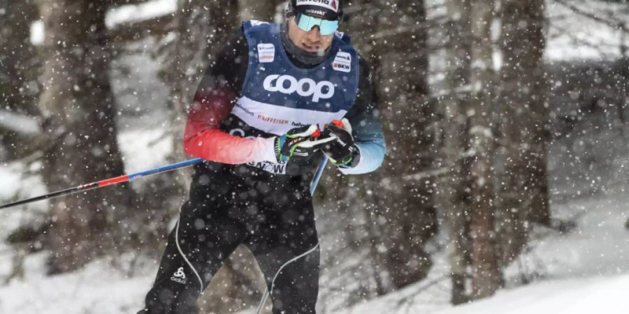 Dario Cologna hat die Wadenprobleme rechtzeitig für den Heim-Weltcup überstanden