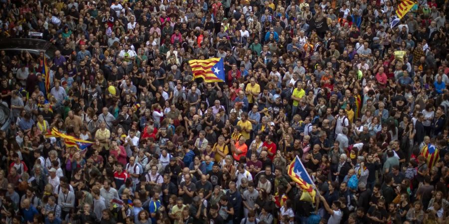 Spanien Katalonien Separatisten