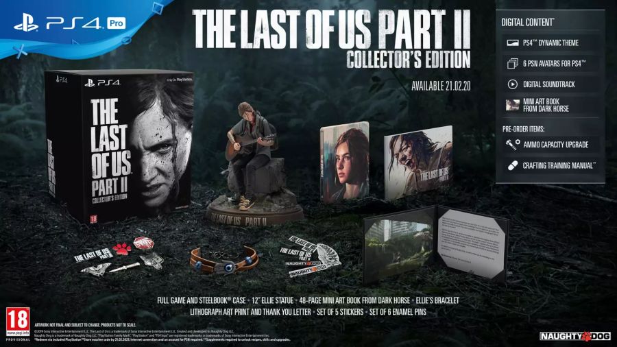 Die Collector's Edition von The Last of Us Part II.