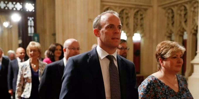Der britische Aussenminister Dominic Raab. (Archivbild) Dominic Raab