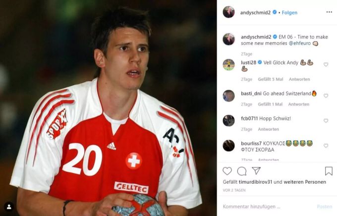 Andy Schmid ist bereit für die Handball-EM: «Es ist Zeit für neue Erinnerungen.» Andy Schmid Handball-EM