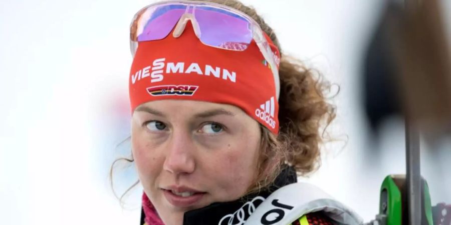 Hinterlässt beim DSV ein grosses Erbe: Laura Dahlmeier. Foto: Sven Hoppe/dpa