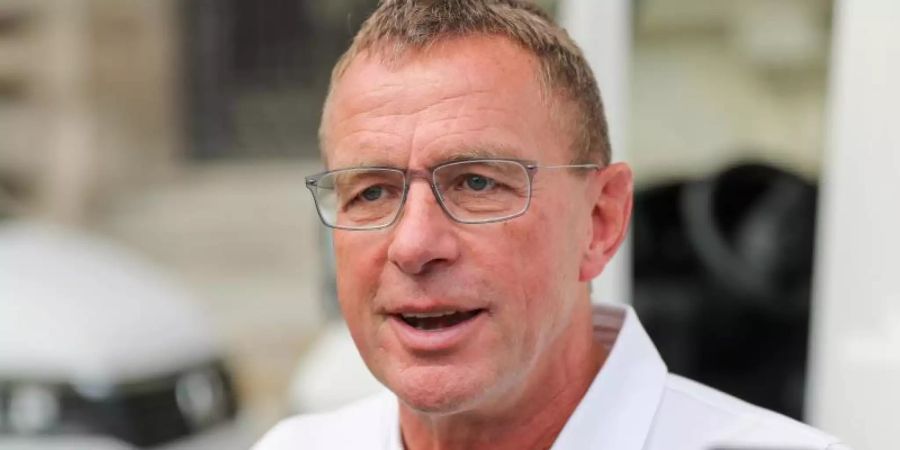 Hätte gerne grössere Fussballtore: Ralf Rangnick. Foto: Jan Woitas