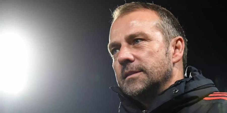 Hofft am Wochenende auf drei Punkte: Bayern-Trainer Hansi Flick. Foto: Sven Hoppe/dpa