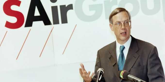 Philippe Bruggisser, der ehemalige Swissair-Chef. Swissair