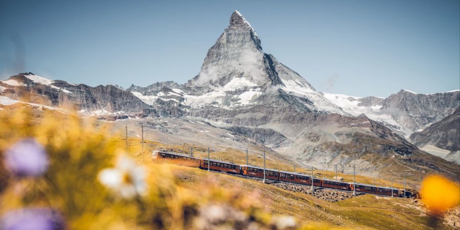 Gornergrat Bahn Ausflug Wallis