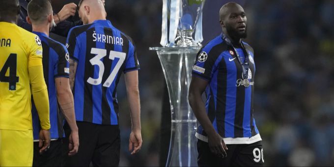 Romelu Lukaku ist bei den Fans von Inter Mailand in Ungnade gefallen. Romelu Lukaku Inter Mailand