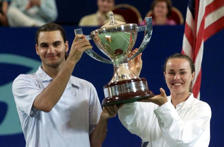 Die beiden gewinnen zusammen den Hopman Cup.