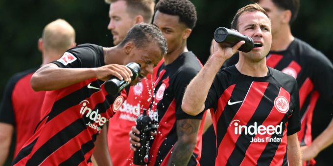 Eintracht Frankfurt spielt nur Remis. (Symbolbild) Eintracht Frankfurt