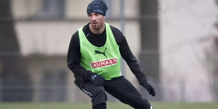 Der frühere YB-Spieler Scott Sutter ist Doppelbürger - wie 19 Prozent der Schweizer Wohnbevölkerung. Das Schweizer Bürgerrecht ist freilich nicht mehr so begehrt wie auch schon: Die Zahl der Einbürgerungen ist seit drei Jahren rückläufig. (Archivbild)