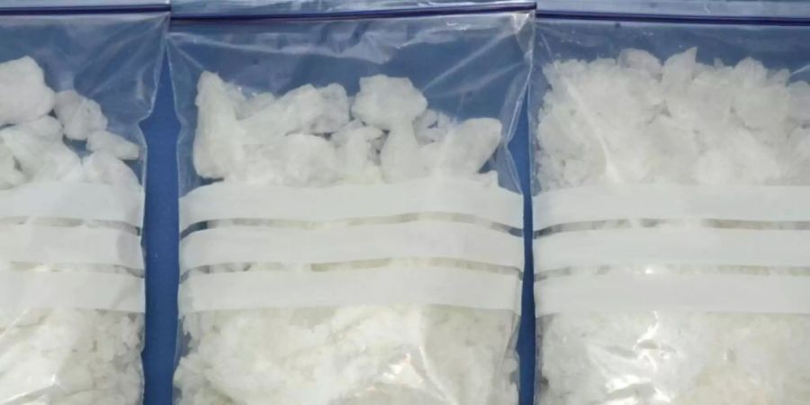 Drei Kilogramm Crystal Meth wurden im Mai 2019 sichergestellt (Archivbild Kapo Bern)