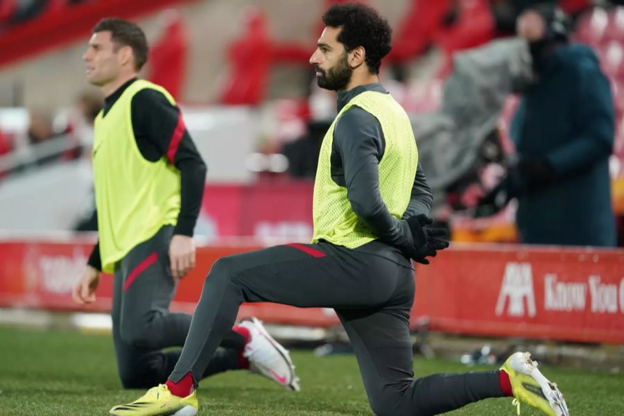 Xherdan Shaqiri steht für Mohamed Salah in der Startelf.