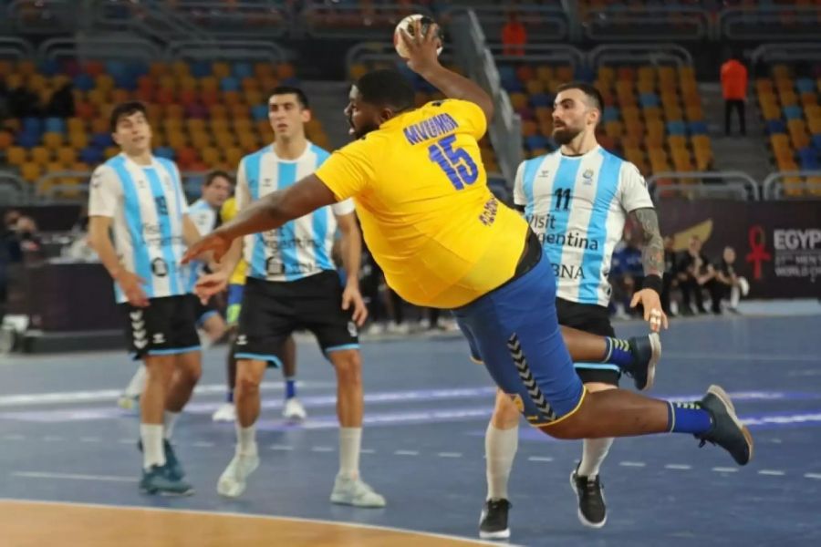 Gauthier Mvumbi Kongo Handball-WM