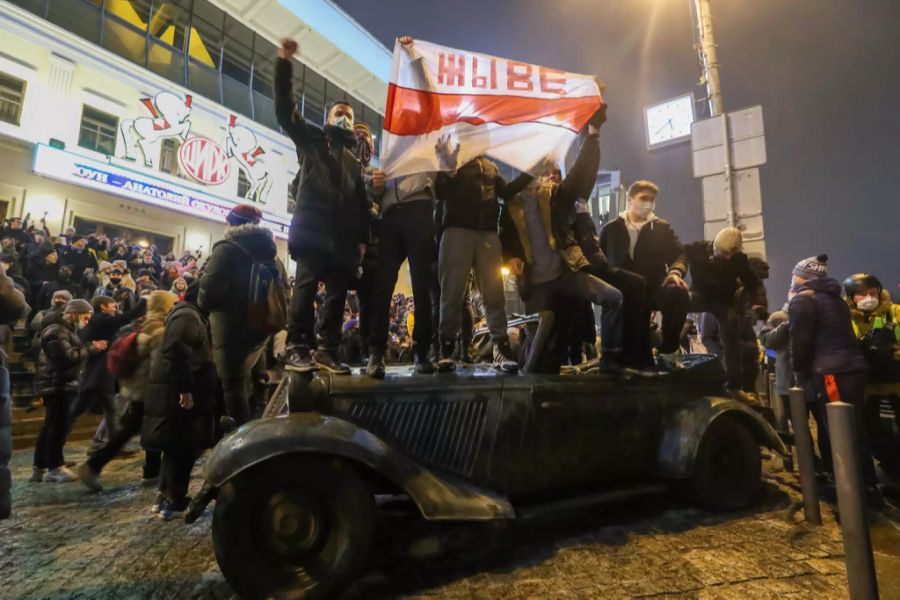 Moskau Proteste Demonstrationen Nawalny