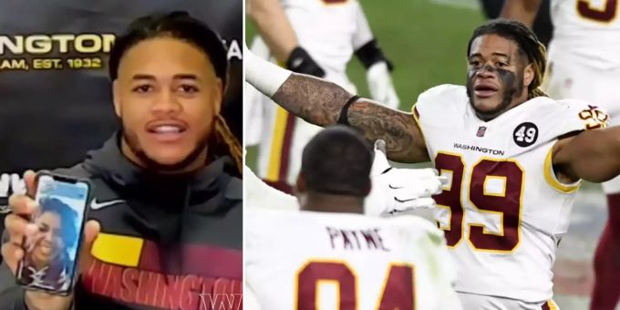 Weil er so gut war - Mama von NFL-Shootingstar (21) crasht seine PK