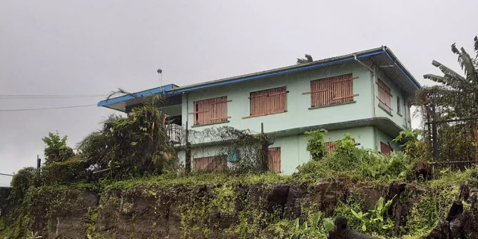 Fidschi Insel Tropensturm