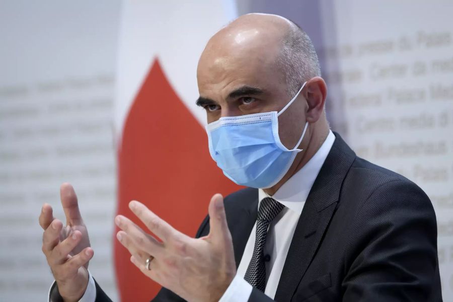 Coronavirus Alain Berset SVP