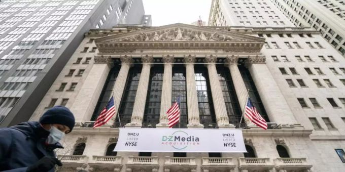 Die Börse New York Stock Exchange (NYSE) an der Wall Street. (Symbolbild) börse