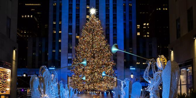 Rockefeller weihnachtsbaum new york