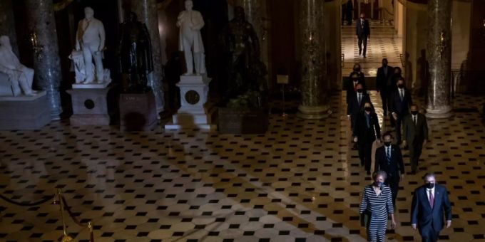 Vertreter des Repräsentantenhauses im US-Kapitol Vertreter des Repräsentantenhauses im US-Kapitol
