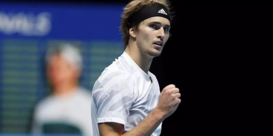 «Ich werde ein perfektes Match brauchen, um gegen ihn zu gewinnen», sagt Zverev. Foto: Frank Augstein/AP/dpa