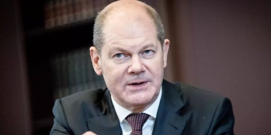 Hat bereits das Kreditvolumen für das laufende Jahr angepasst: Bundesfinanziminister Olaf Scholz. Foto: Kay Nietfeld/dpa