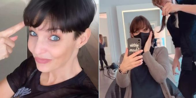 Ex-Miss Anita Buri trägt jetzt Kurzhaar-Frisur. anita buri